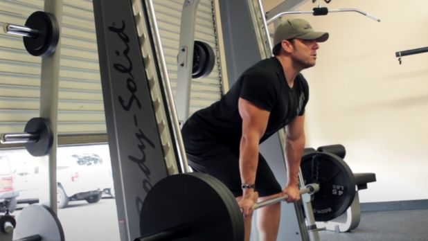 Barbell Deadlift Smith Machine